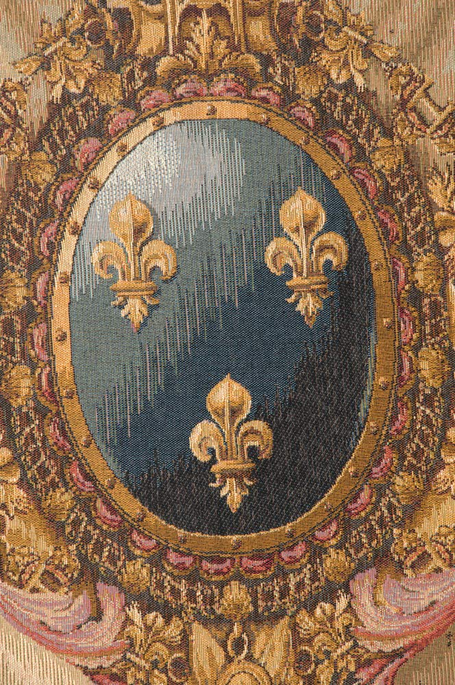 C Charlotte Home Furnishings Inc Grandes Armoiries Creme I French Tapestry Wall Hanging 58 X 44 Inch Viscose Cotton And Polyester Blend Wall Art Perfect For Home Decor And Wall Decor