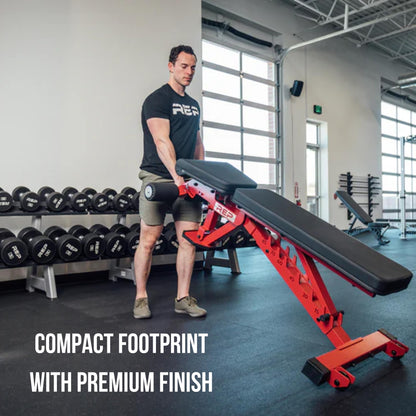 REP Foldable Incline Decline Bench, Matte Black