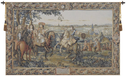 Louis XIV Belgian Tapestry Wall Hanging - 180 in. x 116 in. CottonWool by Charles le Brun.