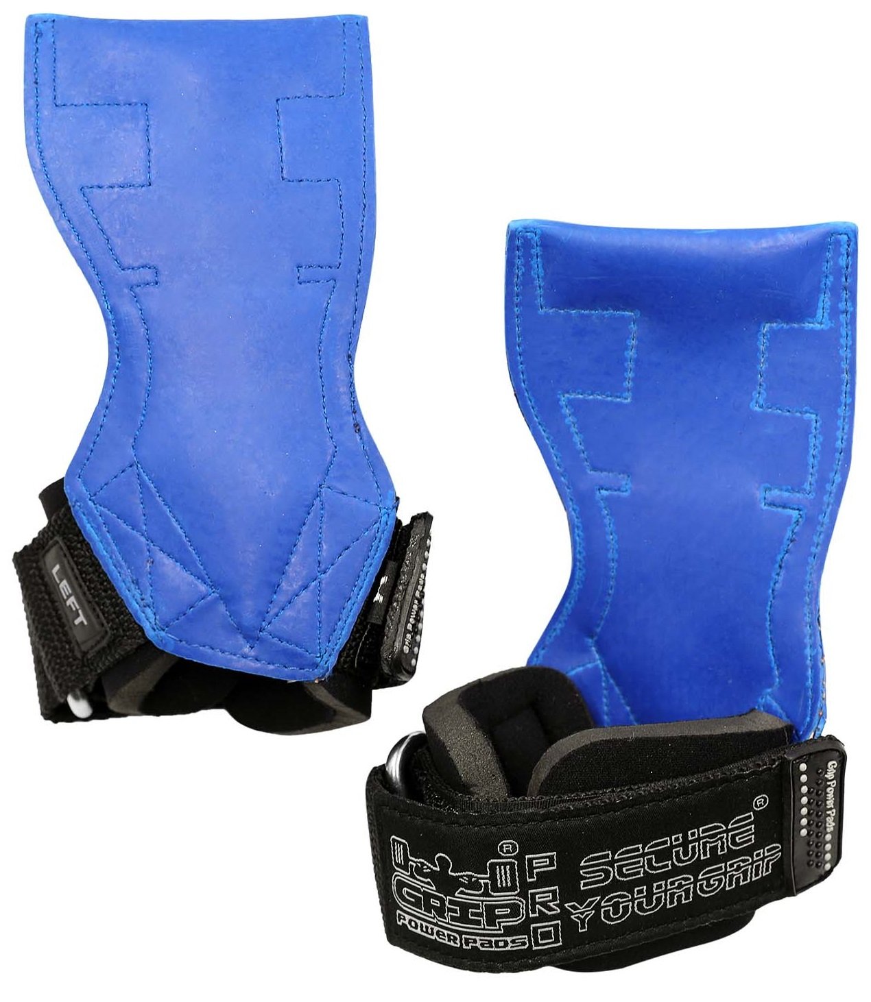 Lifting Grips PRO Weight Gloves Heavy Duty Barbell Gymnastics Straps Alternative to Power Hooks Deadlifts Adjustable Neoprene Padded Wrist Wrap