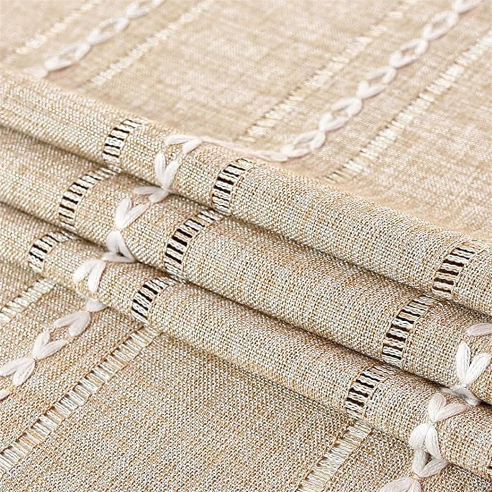 17.7 39.4inches) Bedside Table Cloth with Tassel Small Table Cover for Nightstand,Bedside Table TV Microwave (Coffee, *