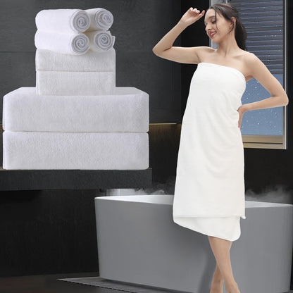 8 Set |2 Sheet,2 Towels,4 Set Piece Bathroom Towel White Oversized Large Bath Towels Hand Washcloths|Ultra Soft
