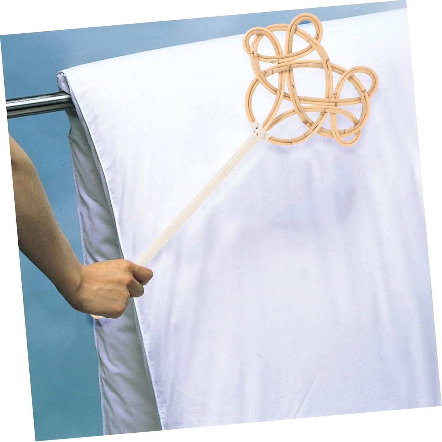 GANAZONO Rattan Cotton Quilt Home Dust Remover Cleaning Tool for Comforter and Blanket Dust Collection, Household