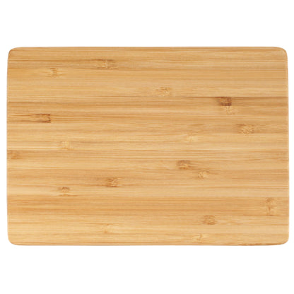 BambooMN Small Premium Bamboo Serving and Cutting Board, Charcuterie, Home and Everyday use - 7.9" x 5.5" x 0.4" - 100 pcs