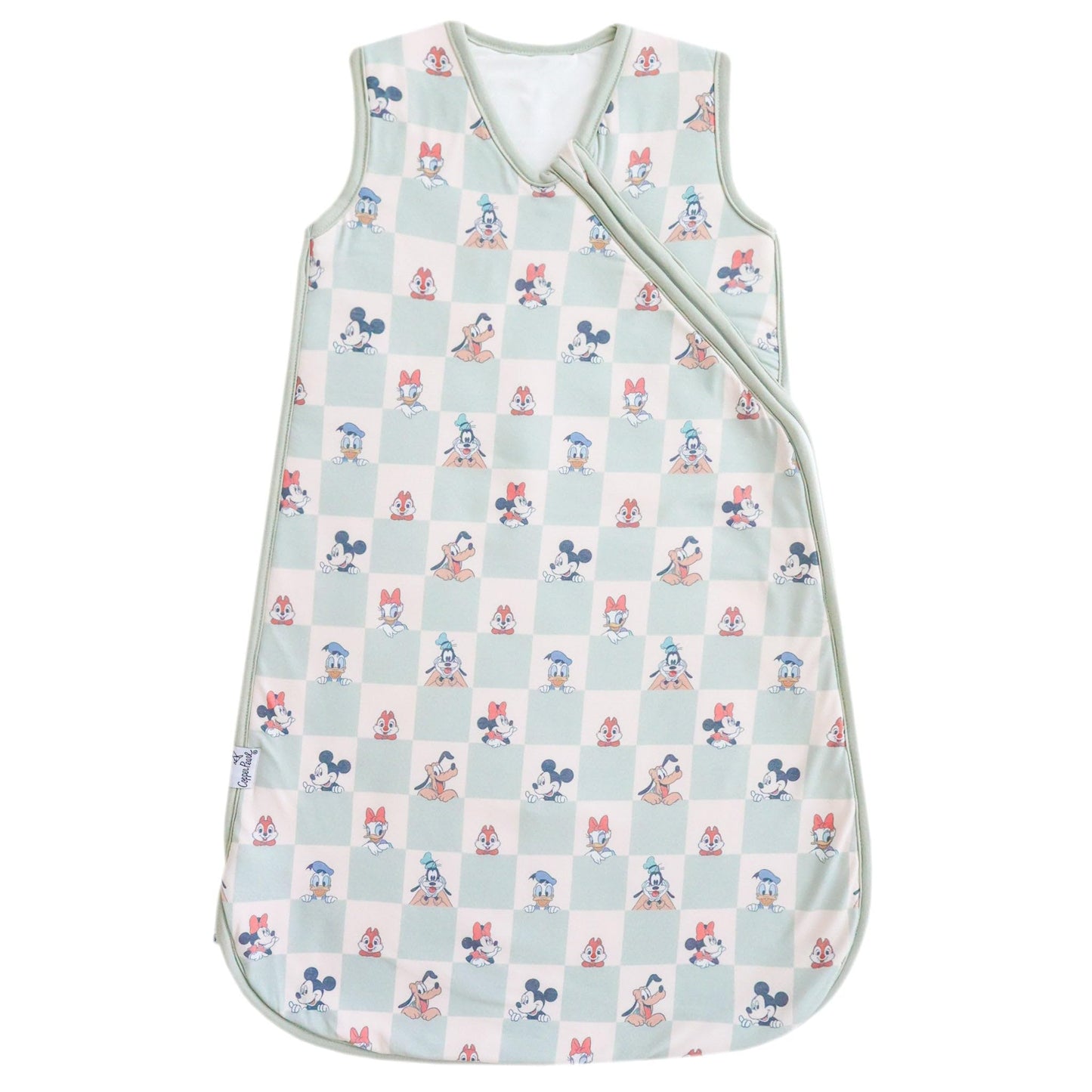 Copper Pearl Baby Sleep Sack, Mickey Mouse & Friends - 0.5 TOG Summer Wearable Blanket for 12-18 Months, Sleeveless Sleep Sack for Baby Boy or Girl