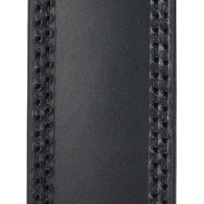 Carhartt Men's Leather Engraved Buckle Belts, Black w/Brushed Roller Finish, 36