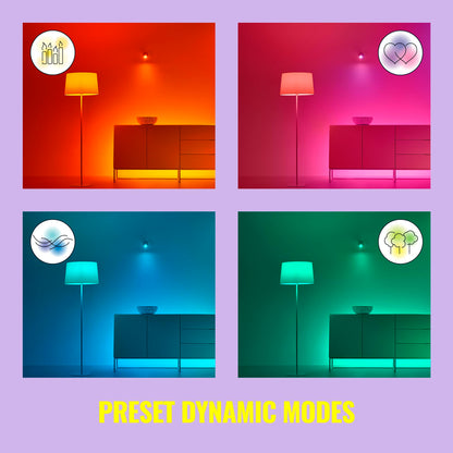 WiZ Connected 40W B12 LED Smart Light Bulbs - 3 Pack - Connects to Your Wi-Fi - E12 Smart Bulb - Control with Voice or App + Activate with Motion - Matter Compatible
