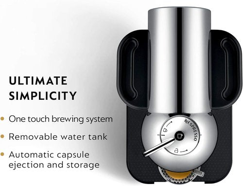 Breville Nespresso Vertuo Coffee & Espresso Maker - Versatile Brewing System for Rich Flavor