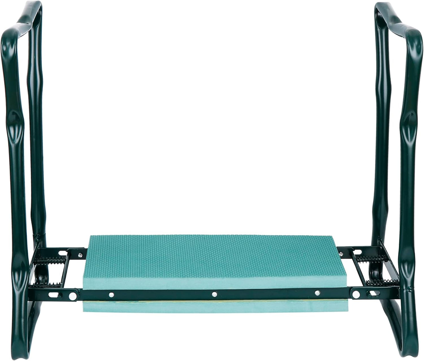 2 1, (2 Sets) HomGarden Folding Garden Kneeler and Seat Bench in with Kneeling Pad & Large Tool Pouch, Ergonomic