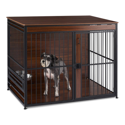 Amazon Basics Furniture Style Dog Crate, 48 Inches