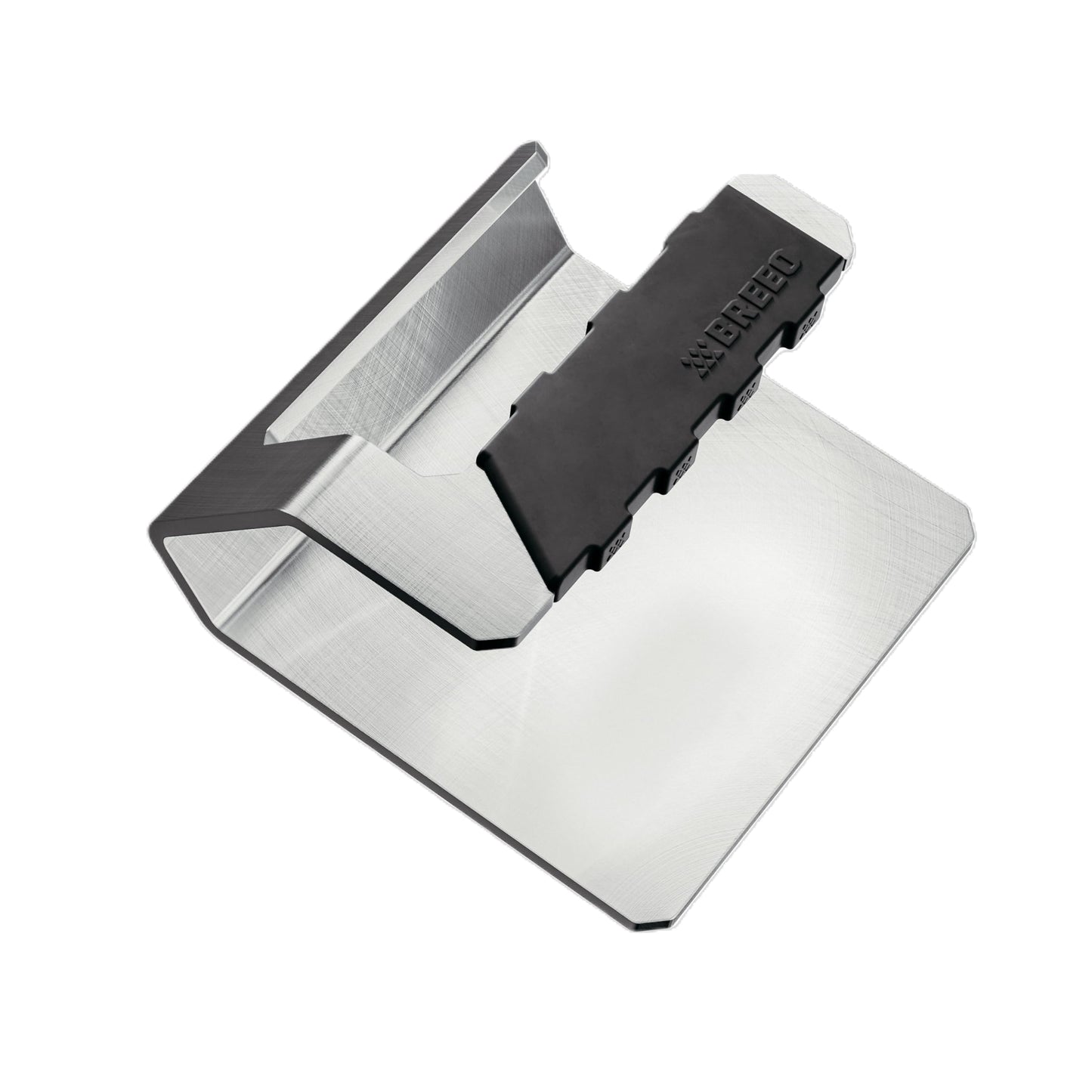 Breeo Griddle Press, 2.6 lbs - Heavy-Duty, Stainless Steel, USA Made - Smash Burgers, Patty, Steak, Sandwiches - Flat Top Grilling, Grill & Hamburger Press - Smash, Sear, Sizzle - Griddle Accessories