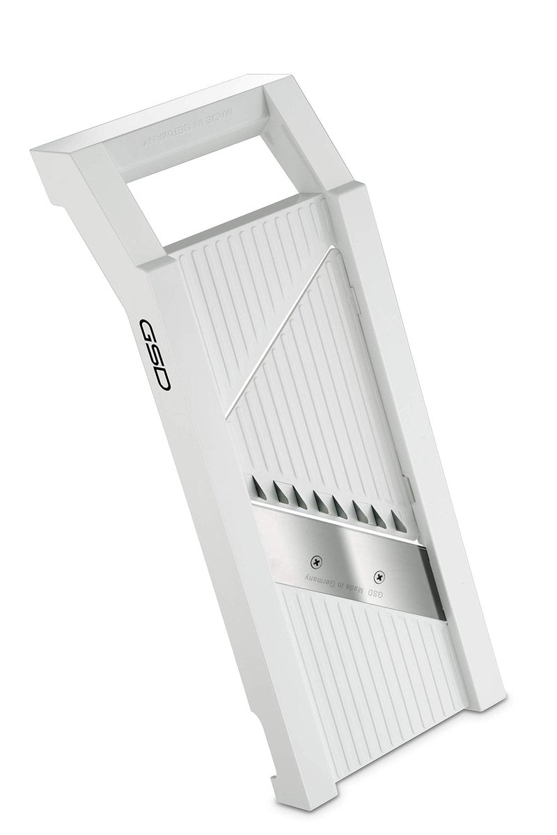 GSD Universal Vegetable Slicer With 5 Changeable Blades, White