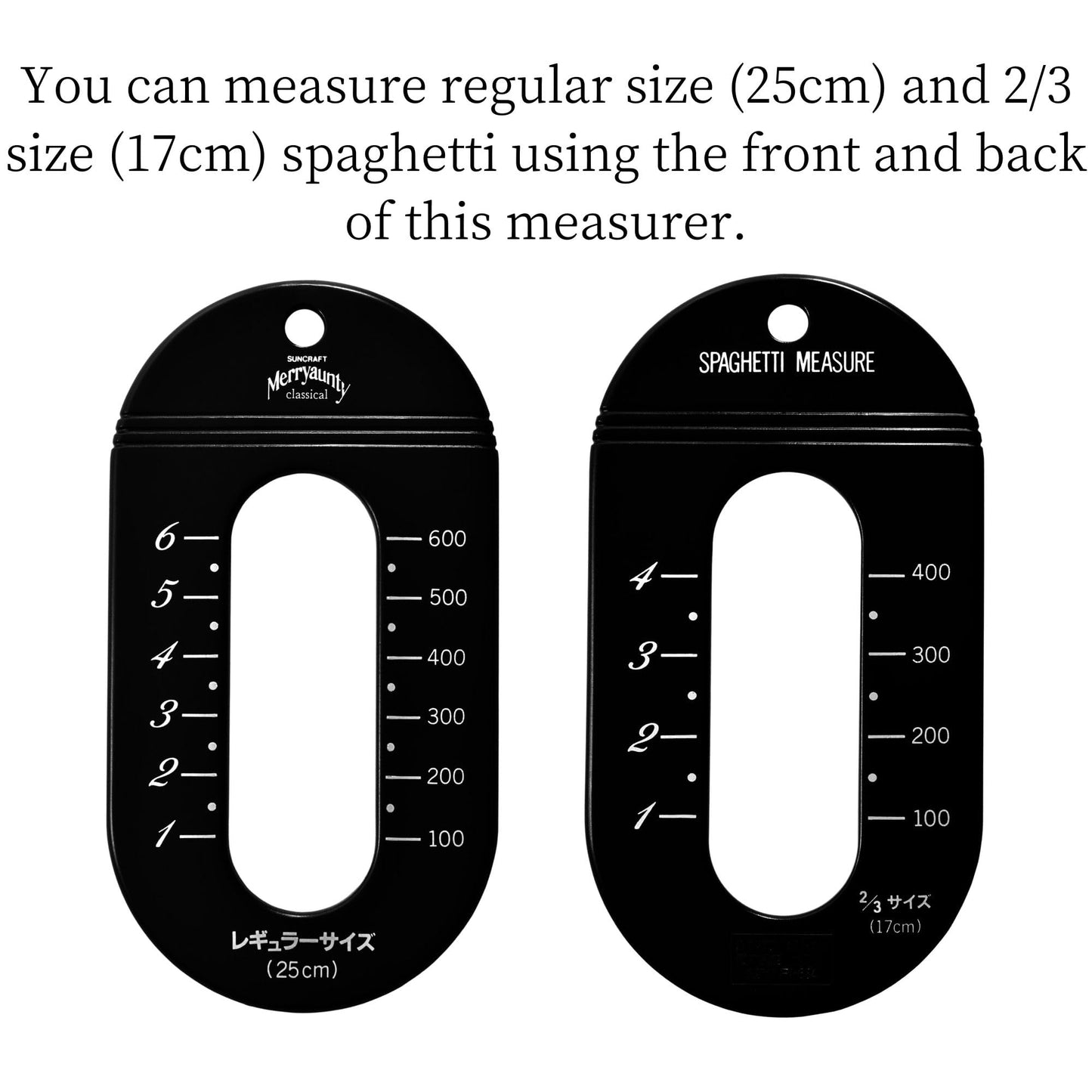 Seki Japan Spaghetti Measure Tool, pasta portion control gadgets, dry noodle plastic measuring tool