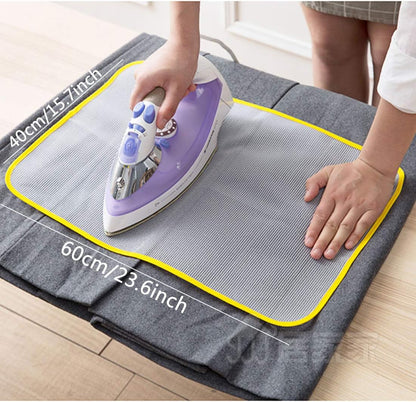 FineInno 5 Pcs Protective Ironing Scorch Mesh Cloth, Ironing Press Pad, 23“ x 15" Protective Scorch Saving Mesh