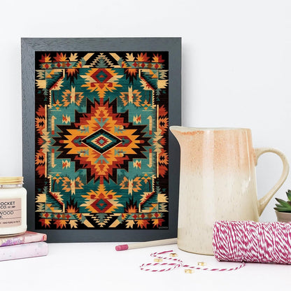 DIY 5D Diamond Painting Kits for Adults Diamond Painting Southwestern American Southwest for Home Decor Canvas 30x40cm/12x16inches
