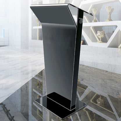 Lectern Podium Stand,Vertical Podium School Training Lecture Church Event Celebration Host Stage Hotel Reception Desk