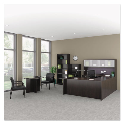 Alera Alera Valencia Series Full Pedestal File, Left Or Right, 2 Legal/Letter-Size File Drawers, Espresso, 15.63" X 20.5" X 28.5"
