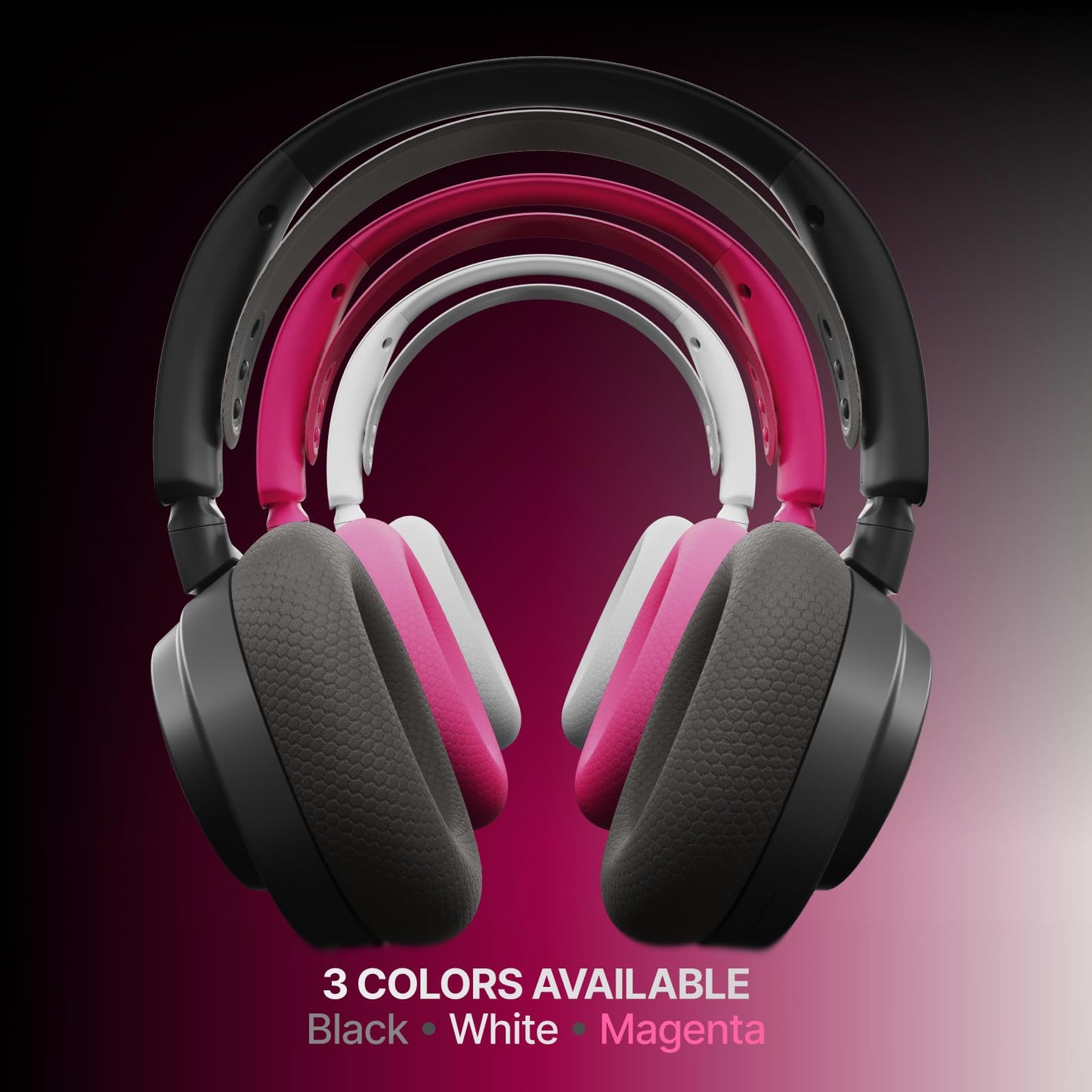 SteelSeries Arctis Nova 7X Wireless Gen 2 Gaming Headset - Real-Time App Control, 50+ HR Play, Neodymium Drivers, Mix 2.4GHz/Bluetooth, Xbox, PC, PS5/PS4, Switch 1/2, Mobile - Black