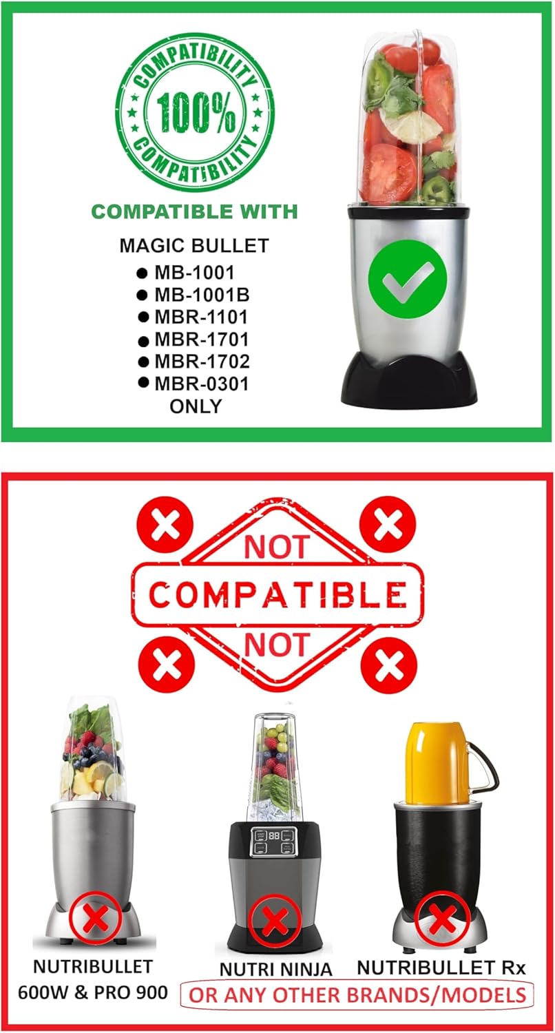 MB-1001, MB-1001B, MBR-1101, MBR-1701, MBR-1702, MBR-0301 Blendin Replacement Fruit and Vegetable Juicer Attachment