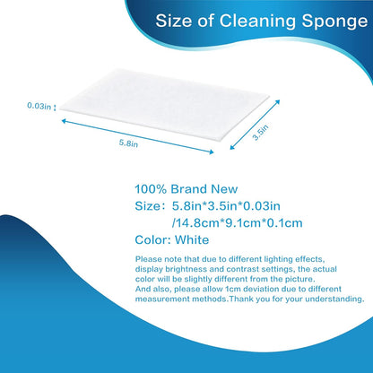 Skiennix Magic Cleaning Sponge Eraser Sheets - 50PCS Reusable Nano Cleaner Pads for Kitchen & Bathroom