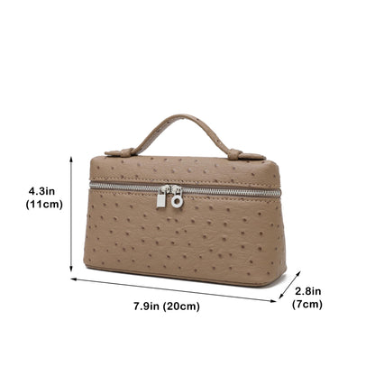 Rejolly Crossbody Bag for Women Small Pouch Top-Handle Leather Bag Designer Shoulder Handbag Quiet Luxury Trendy Purse