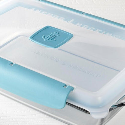 Anchor Hocking 3 Quart Glass Baking Dish - Insulated Carrier with Lid & Hot/Cold Pack