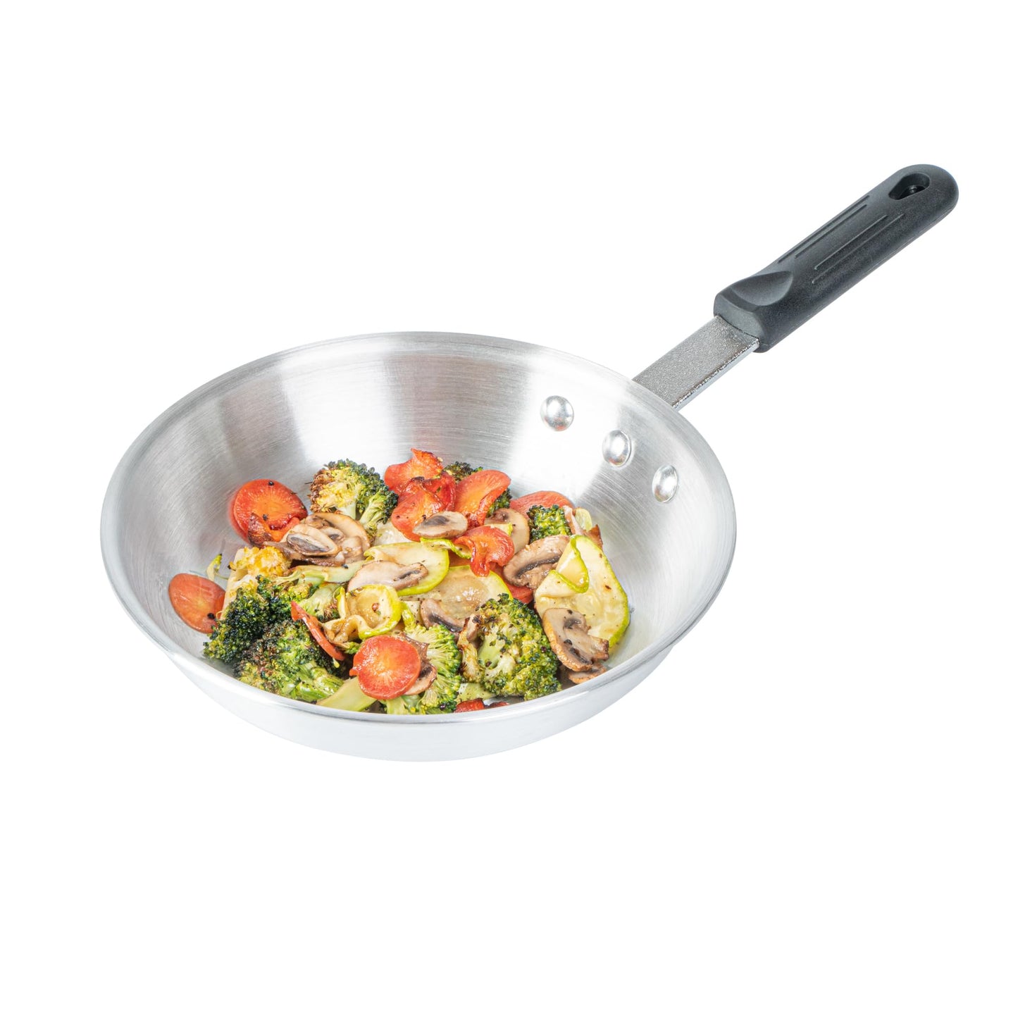 Restaurantware Silicone Hot Handle Holder - Met Lux Heat Resistant Fry Pan Sleeve, Dishwasher Safe - Non-Slip Pat Holder Sleeve Fits 8 inch & 9 inch Aluminum Pans, Black