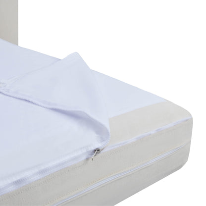 Tov Furniture Ryan Cream Upcycled Linen Sofa Bed