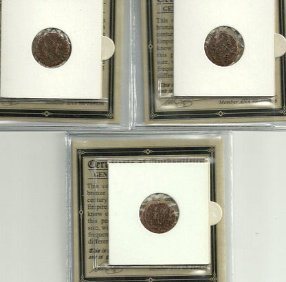 ONE - AUTHENTIC ANCIENT ROMAN Bronze COIN. 1700 Years Old. VARIOUS QUALITY
