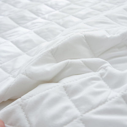 Elif Home Goods 2 Pack (2 Pack) Crib Size Waterproof Mattress Protector, Quilted Cooling Fitted Bed Mattress Cover Pad