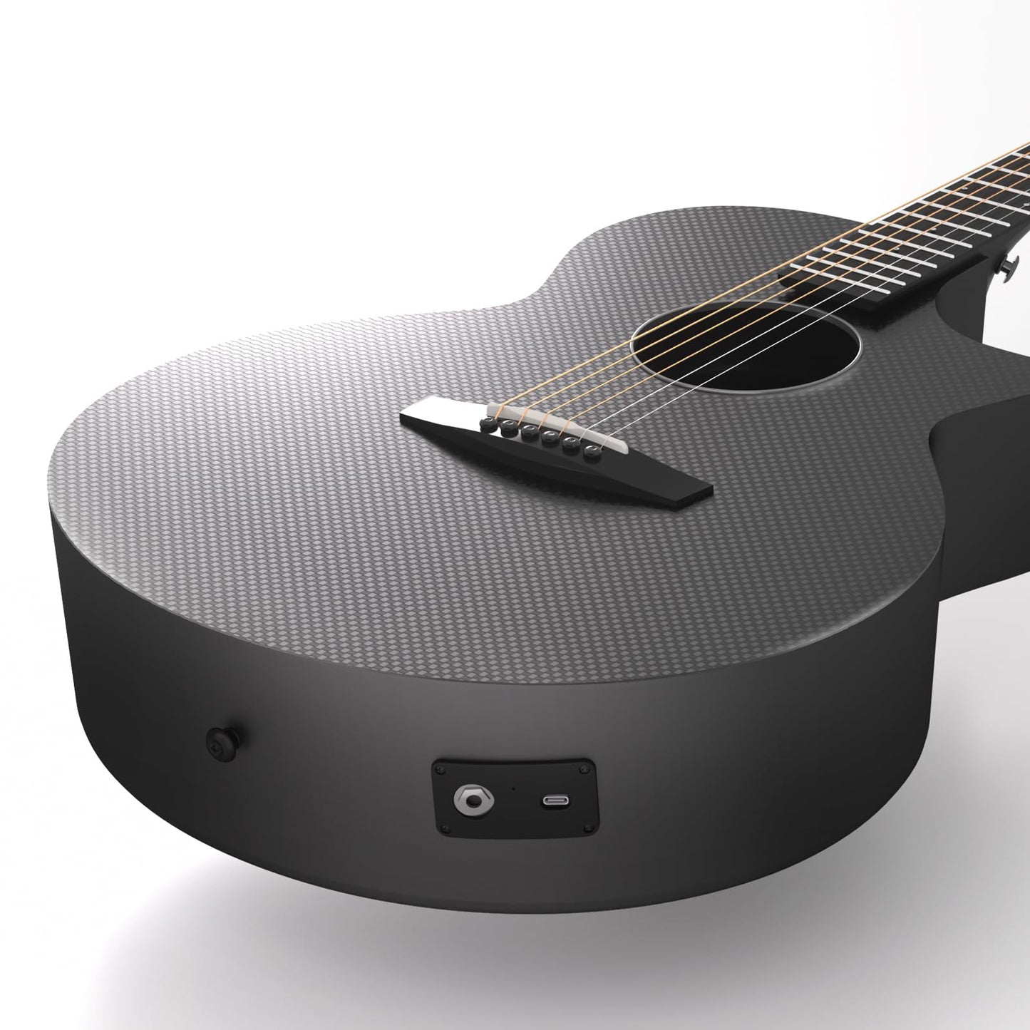 Enya X3 PRO Carbon Fiber Acoustic Electric Guitar with Built-in Effects & Bluetooth Speaker, 41" Smart Travel Guitar for Beginners & Performers, AcousticPlus SP1 Pickup, Gig Bag Included