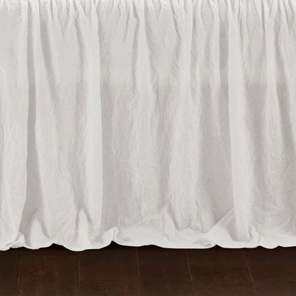 Lush Decor Ruffle Skirt Daybed Cover 5 Piece Set 39"W x 75"L White - Ruffled Bedding Set - Farmhouse Bedding Twin Bedspread - Twin Bedspread