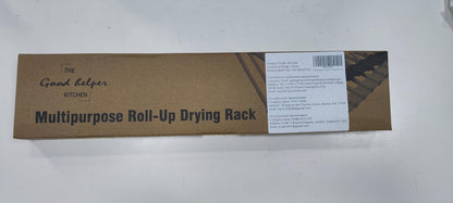 ViWaVee Dish Drainer Tableware, Foldable and Removable Dish Drainer Over The Sink, Drying Mat, Draining Rack Sink for Cups, Fruit, Vegetables, Super Kitchen Organiser (Black (43 x 35))