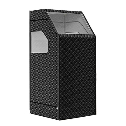 YXKJZHF Portable Sauna Box for Home, Personal Steam Sauna Tent with 1000W 2.6L Steamer, Timer, Remote Control, Folding Chair