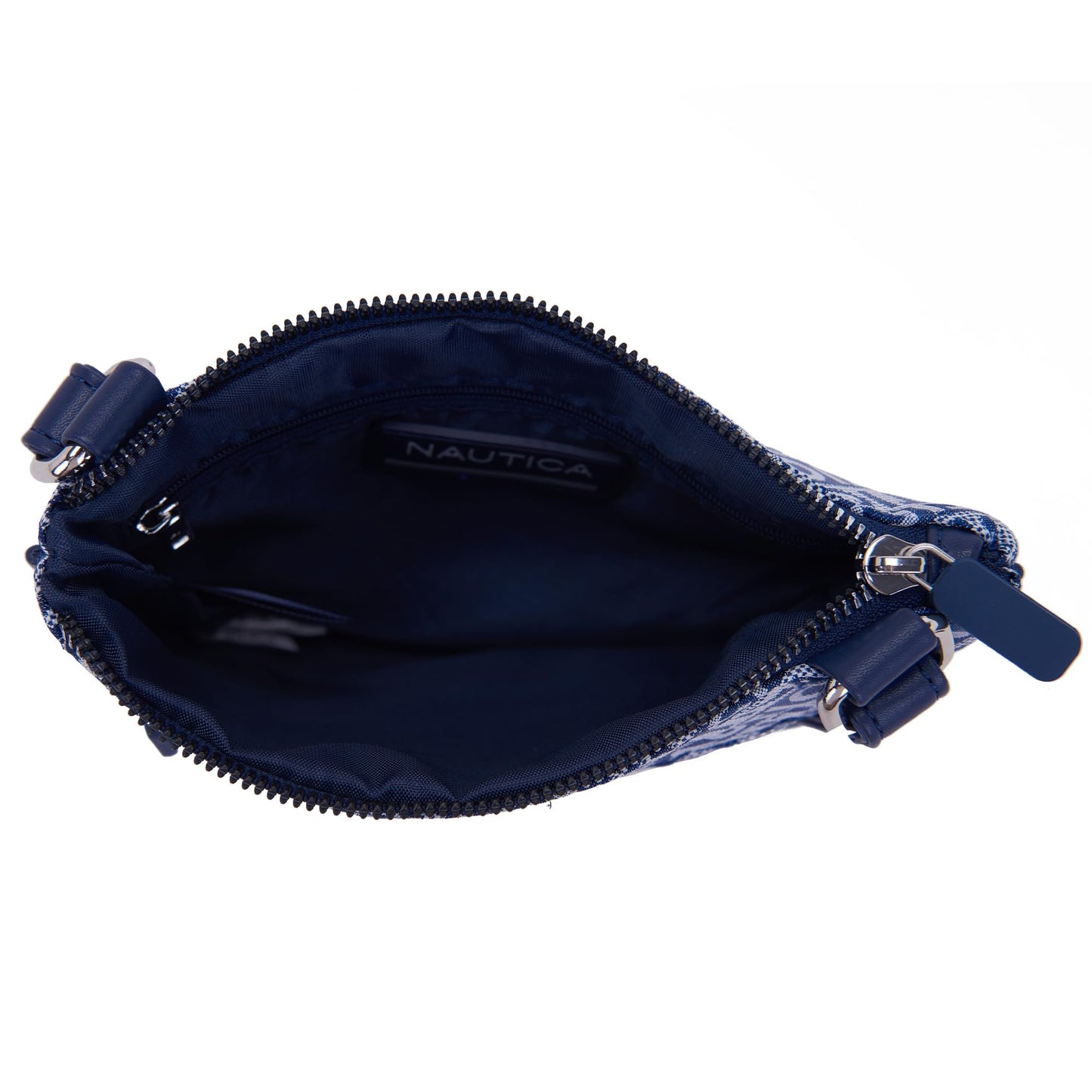 Nautica Lakeside Signature Jaquard North South Crossbody Bag