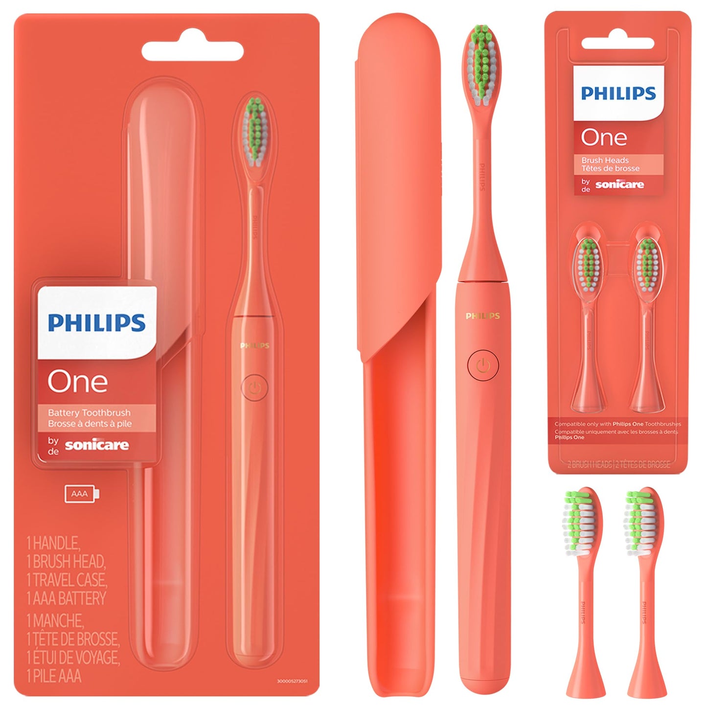 Philips Sonicare Battery Toothbrush, Midnight Blue, HY1100/04