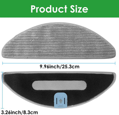 Vacuum Accessories Kit for iRobot Roomba Combo i5, i5+, j5, j5+ - 8 Mop Pads Included