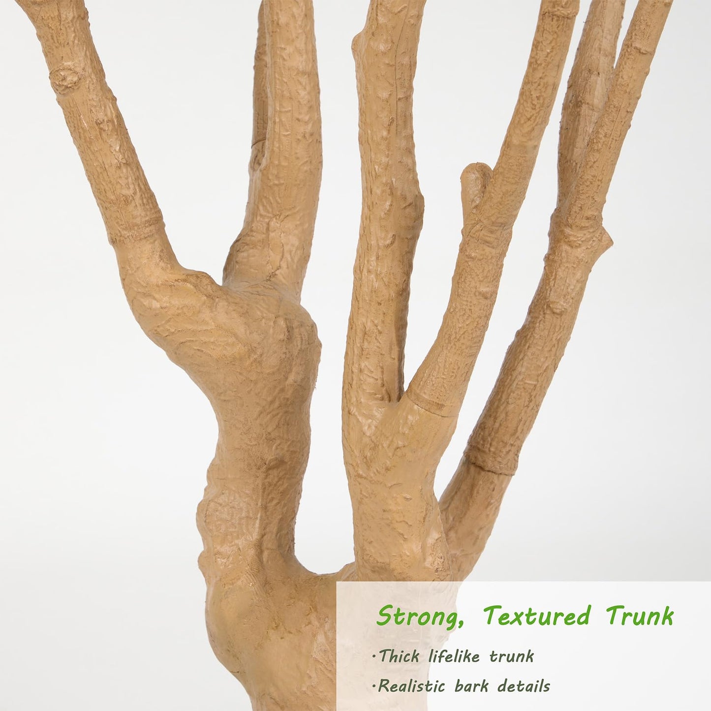 Nafresh Majestic Faux Olive Tree 9ft – Artificial Olive Tree Indoor & Outdoor with Lifelike Leaves & Textured Branches for Living Room, Office, Entryway,Patio