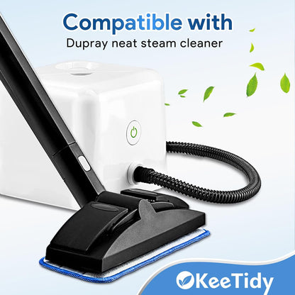 Steam Cleaner Accessories for Dupray Neat - Washable Microfiber Pads for Hardwood Floor Cleaning