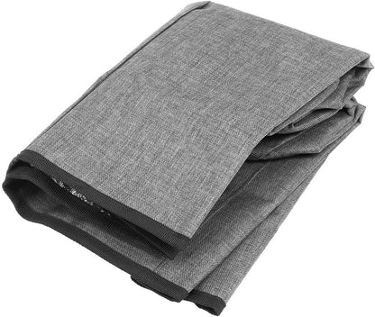 Dust Cover for Round Pressure Cooker with Pocket, Kitchen Appliances Accessories (Gray)