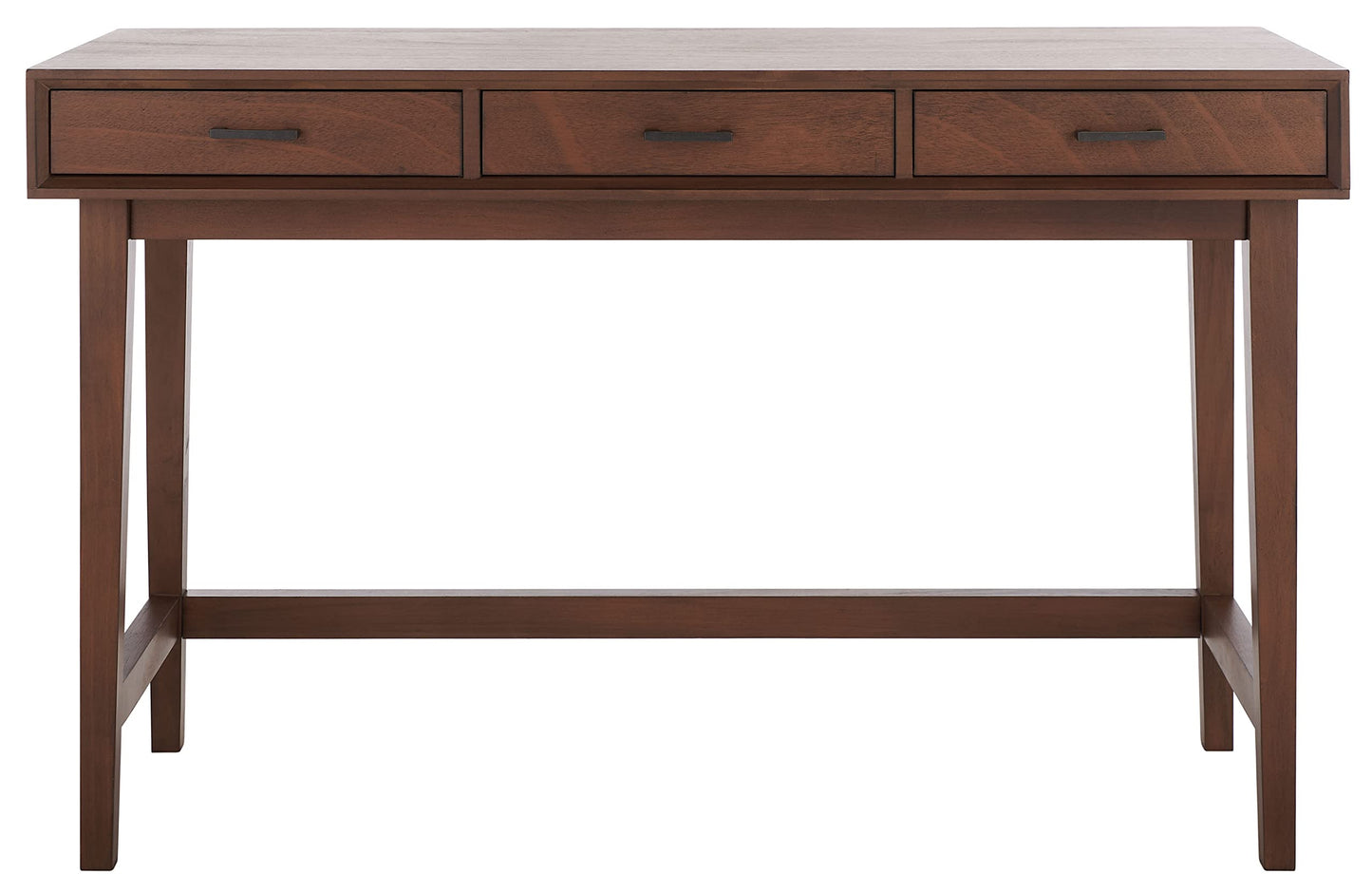 SAFAVIEH Home Collection Hawthorn Brown 3-Drawer Computer Table Office Desk