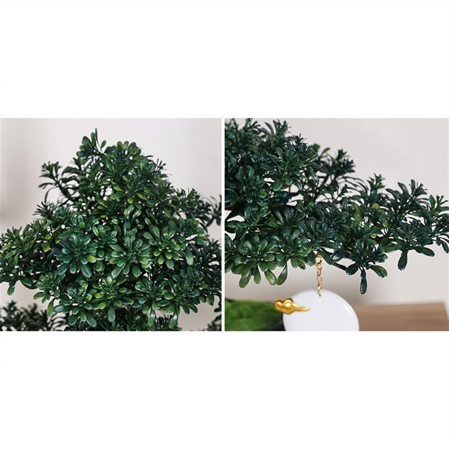 WANGHAI2024M Artificial Trees Modeling High-end Luxury Hotel Living Room Desktop Ornaments Simulation Tree Bonsai Fake Greenery Landscaping Artificial Bonsai