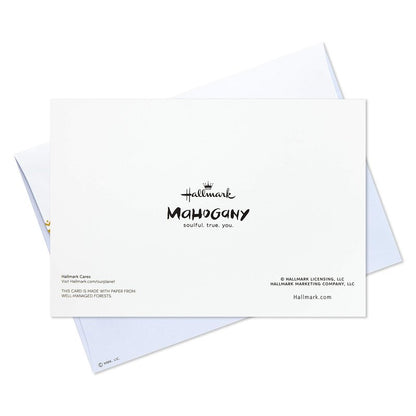Hallmark Mahogany Boxed Christmas Cards, Three Angels (16 Cards and 17 Envelopes)