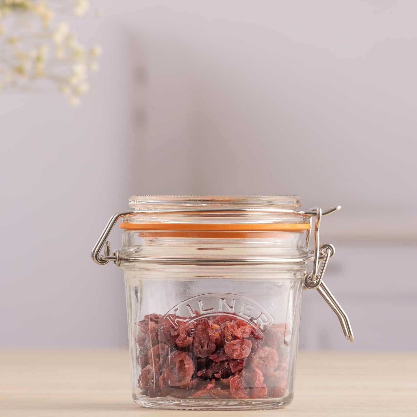 Kilner Round Swing Top Glass Jar, 12 oz