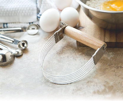 Fox Run 58544 Wire Pastry Blender, 5" Steel and Wood