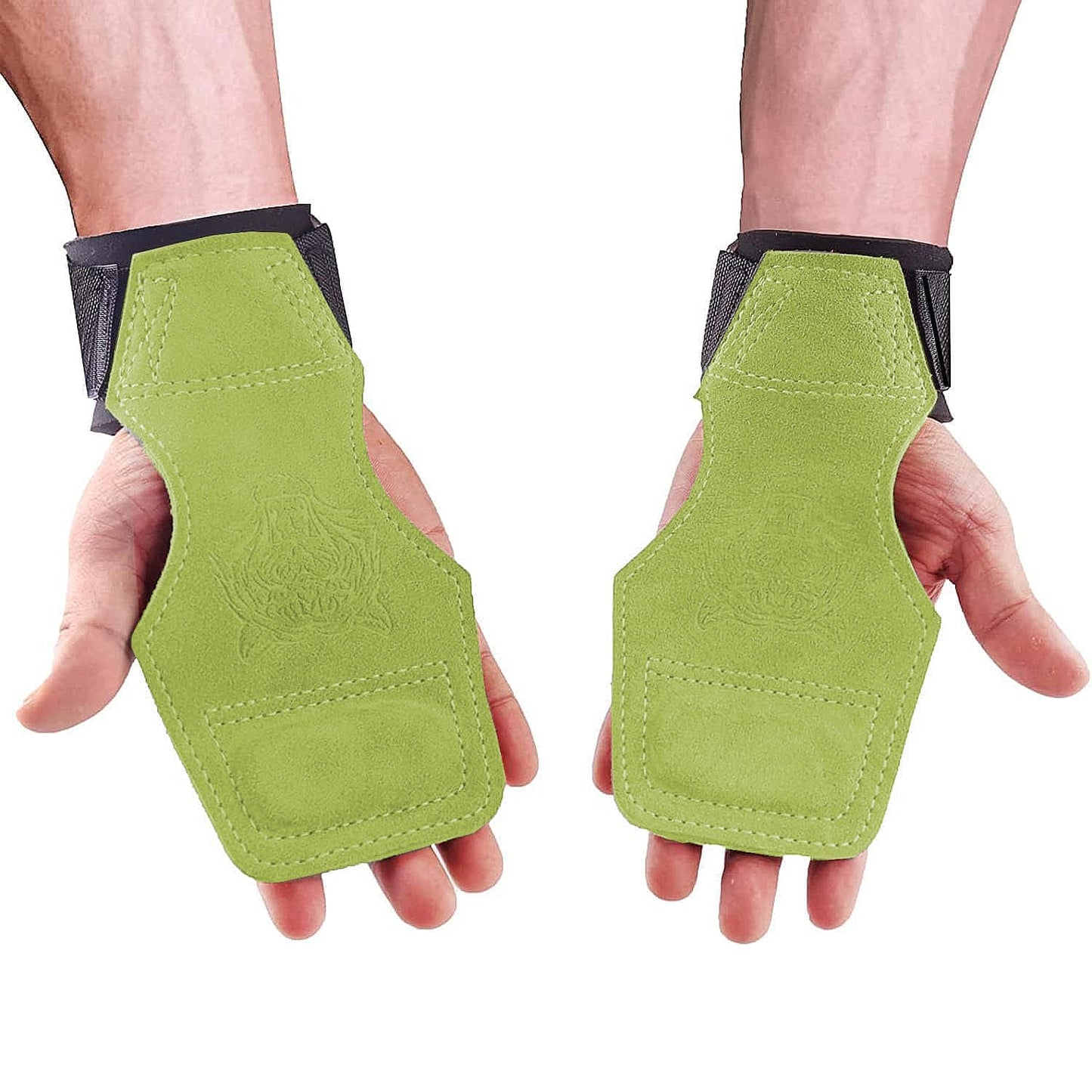 Wrist Straps for Weightlifting for Maximum Grip Support - Lifting Deadlift Strap & Weight Lifting Grips Gloves for Working Out Pull Up Deadlifting & Shrugs