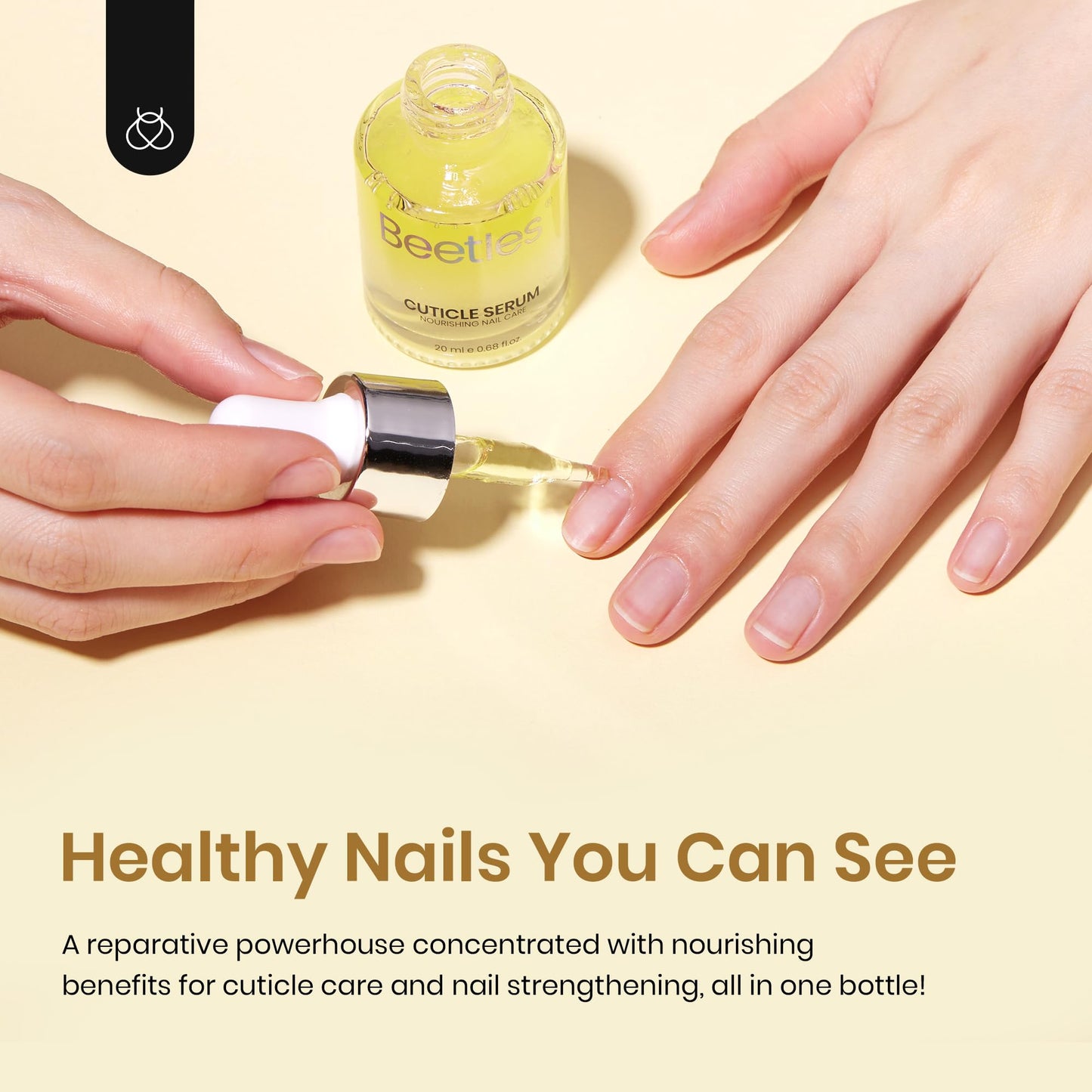 Beetles Nail Prep Kit Nail Dehydrator and Primer Nail Care Tool Kit 20ml Large Capacity Acid-Free & Hema-Free Dehydrate Bond Primer with Manicure Tools for Acrylic Nail Gifts for Women