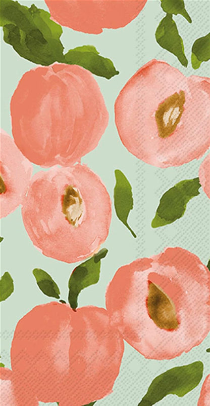 3-Ply 8.5" 4.5", 16-Count IHR Ideal Home Range Dinner Napkins Disposable Paper Hand Towels, x Peaches