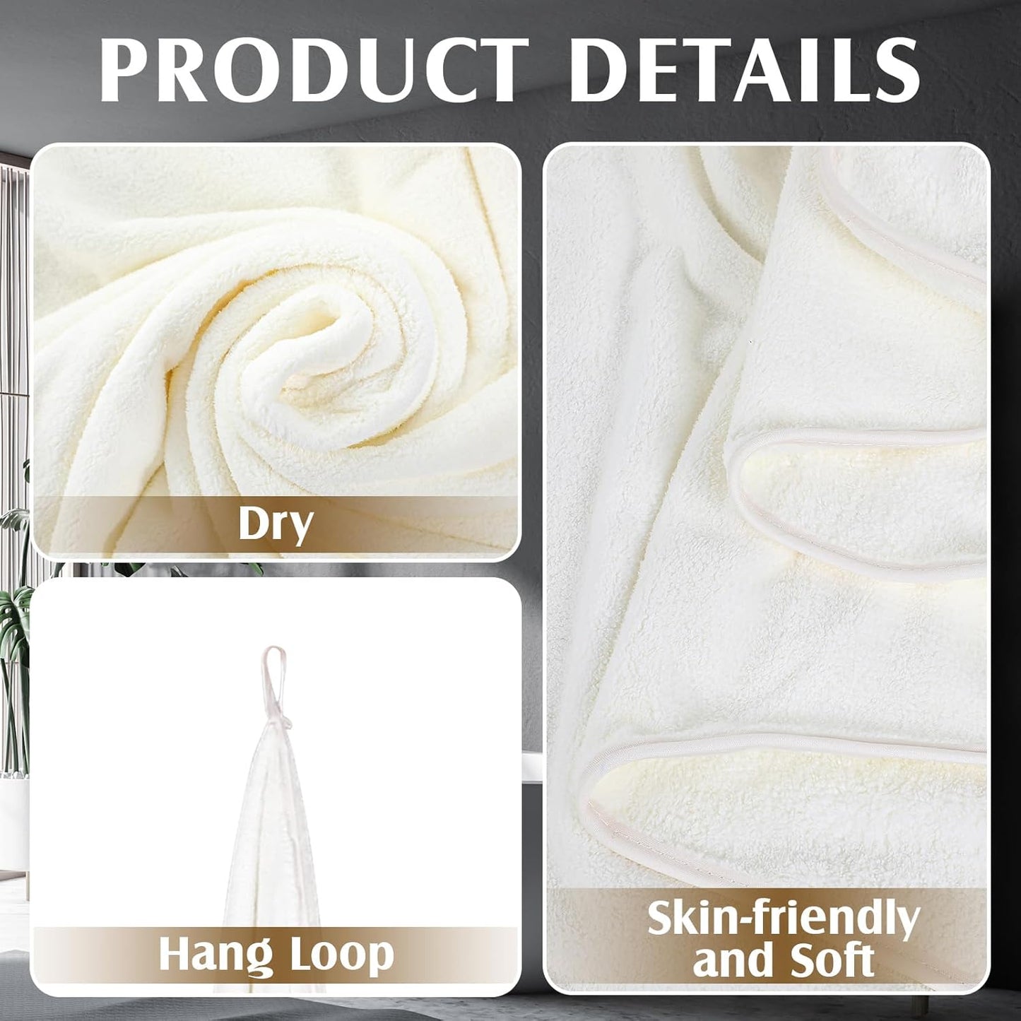 2 40 80 Inch 350gsm Preboun Pcs Oversized Fleece Bath Towels, x Bath Sheets Extra Large Microfiber Coral Velvet Highly