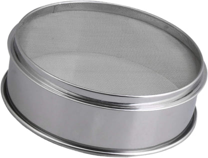RDEXP Stainless Steel Flour Sifter, Round Sieve for Baking Powdering